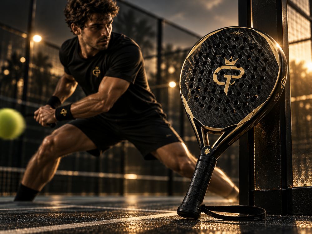 Collection Hybrid Golden Padel - raquettes de padel polyvalence et équilibre