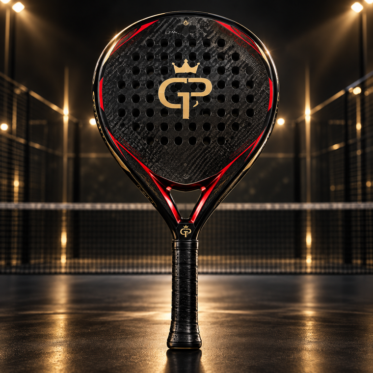 Golden Attack raquette de padel carbone 12K puissance Golden Padel