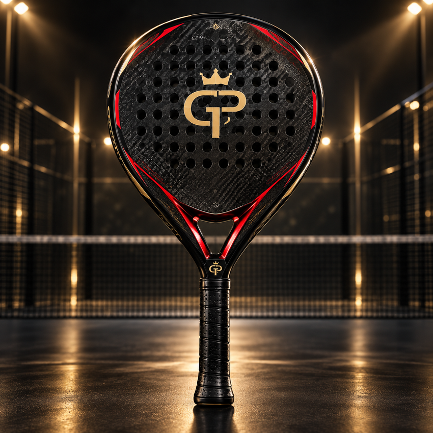 Golden Attack raquette de padel carbone 12K puissance Golden Padel